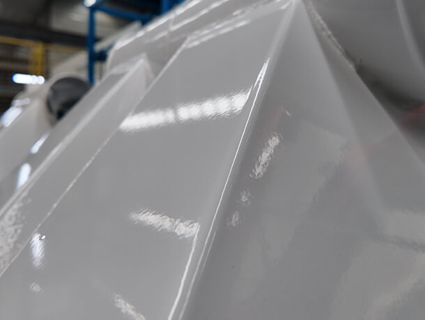 Electrostatic Powder Coating Surface