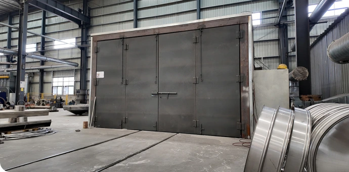 Sand Blasting Treatment:  Clean + Strengthen +  Enhance surface quality for Stainless Steel