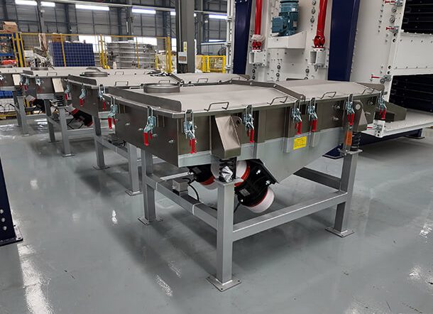 1t/h SBR Particles Screening Solution