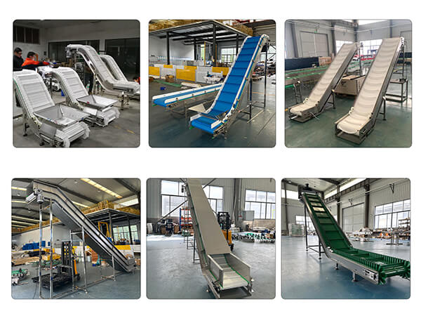 PVC sidewall belt conveyor
