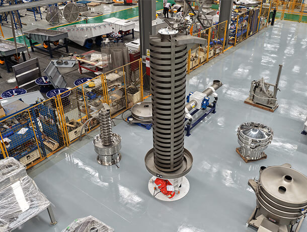 vertical vibration lifting machine