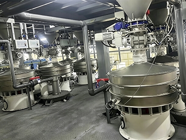 Ultrasonic Vibrating Screen for Lithium Battery Powder Sieving
