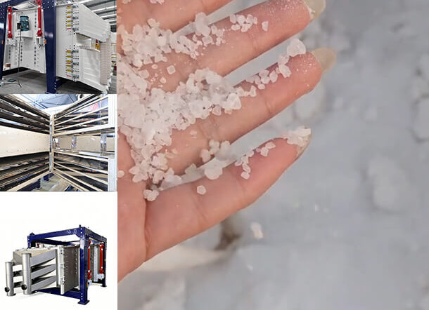 Industrial Salt Screening Solution Square Vibrating Screen